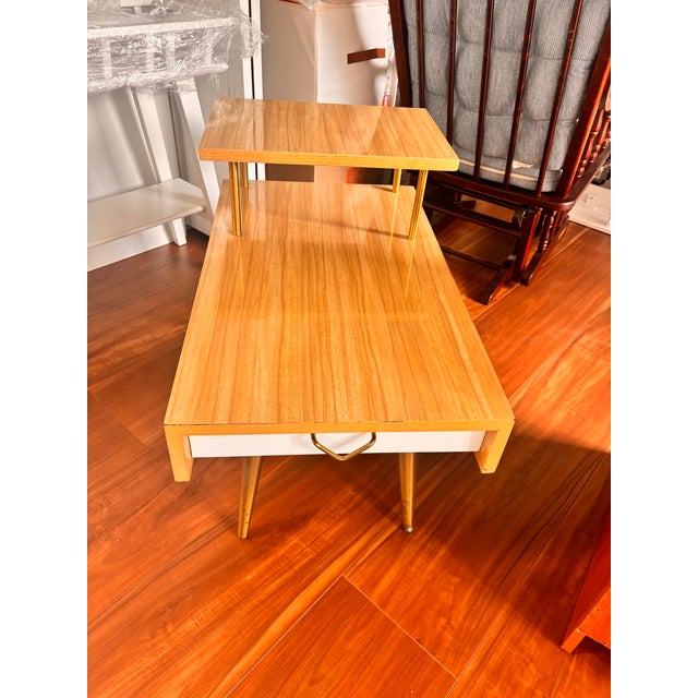 Mid-Century Modern Mid-Century Modern Tiered Coffee Tables For Sale - Image 3 of 4