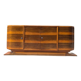 Monumental Antique French Art Deco Sideboard/Buffet, C1930s For Sale
