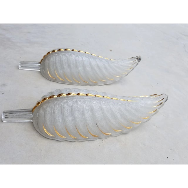 1920s French Art Deco Glass Shades - a Pair For Sale In San Antonio - Image 6 of 9