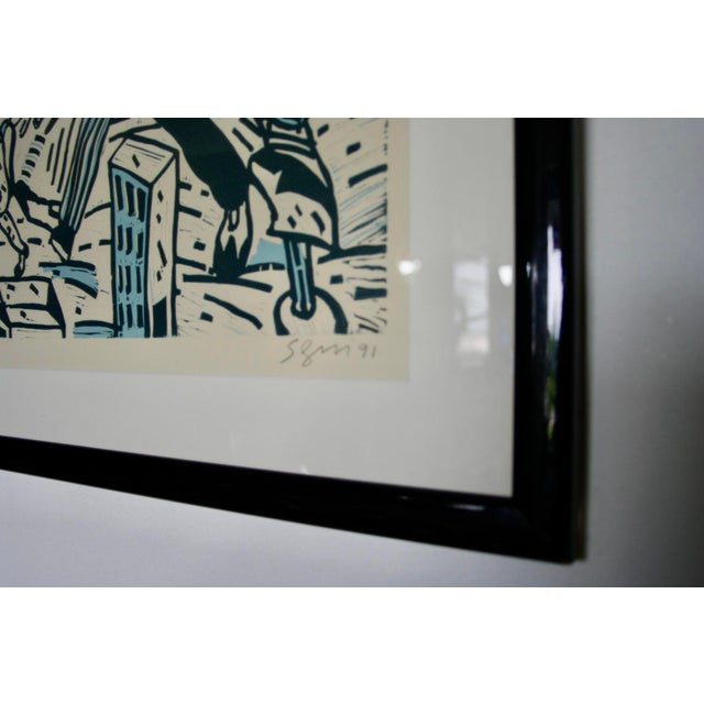 Antonio Ségui, The Traveler Without Luggage, 1991, Linocut For Sale - Image 3 of 10