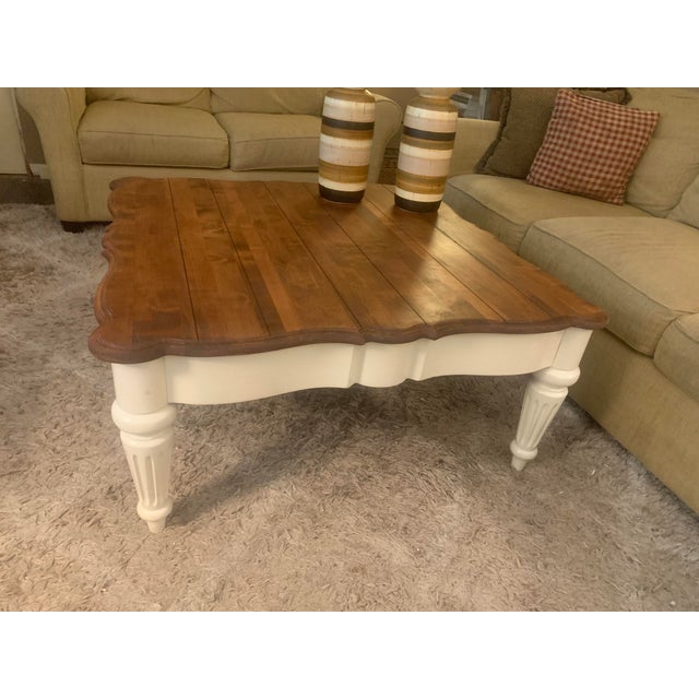 Ethan Allen Legacy French Country Coffee Table For Sale - Image 11 of 12