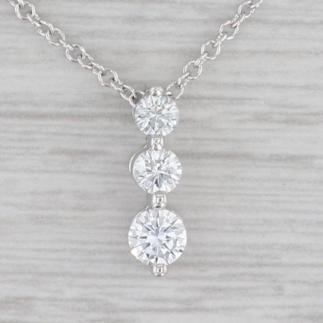 Gemstone Information: - Natural Diamonds - Total Carats - 0.47ctw Cut - Round Brilliant Color - G - H Clarity - VS2 Metal:...