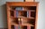 19th-century Dutch oak bookcase, display cabinet, china cabinet, or library cabinet. Height: 138 cm. Width: 92 cm. Depth:...