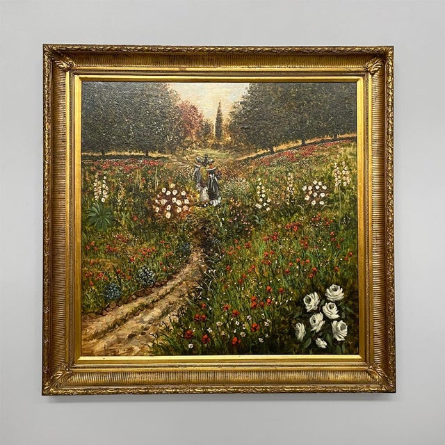 Paolo Turri, Italian Modern Landscape, 1990s, Oil on Canvas For Sale - Image 14 of 14