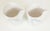 White Ernestine Salerno Italian Ceramic Cups- a Pair For Sale - Image 8 of 12