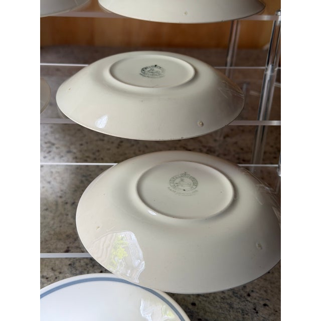 Dutch Modernist Egyptian Revival Espresso Service by Petrus Regout for Royal Sphinx Maastricht, 1960s, Set of 18 For Sale - Image 10 of 17