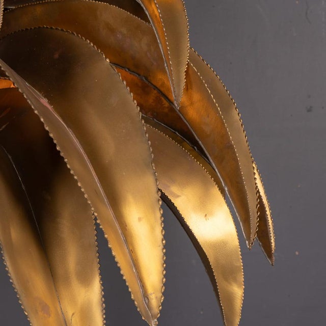 20th Century French Palm Tree Floor Lamp by Christian Techoueyres for Maison Jansen, 1970 For Sale - Image 10 of 18