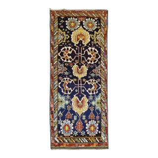 19th Century Large Scale Caucasian Shirvan Karaghashli Full Pile Rug - 4' x 9'7" For Sale