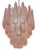 1990s Glass Pink Petal Chandeliers, Murano, 1990s, Set of 2 For Sale - Image 5 of 15