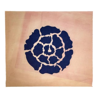 Unknown, Flower, Tempera on Paper, Early 20th Century For Sale