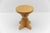Mid-Century Modern French Handmade Beech Stool, 1960s For Sale - Image 4 of 13