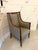 Antique Edwardian Mahogany Bergère Wing Armchair, 1900 For Sale - Image 11 of 11