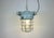 Industrial Grey Bunker Ceiling Light with Iron Cage from Elektrosvit, 1970s For Sale - Image 17 of 18