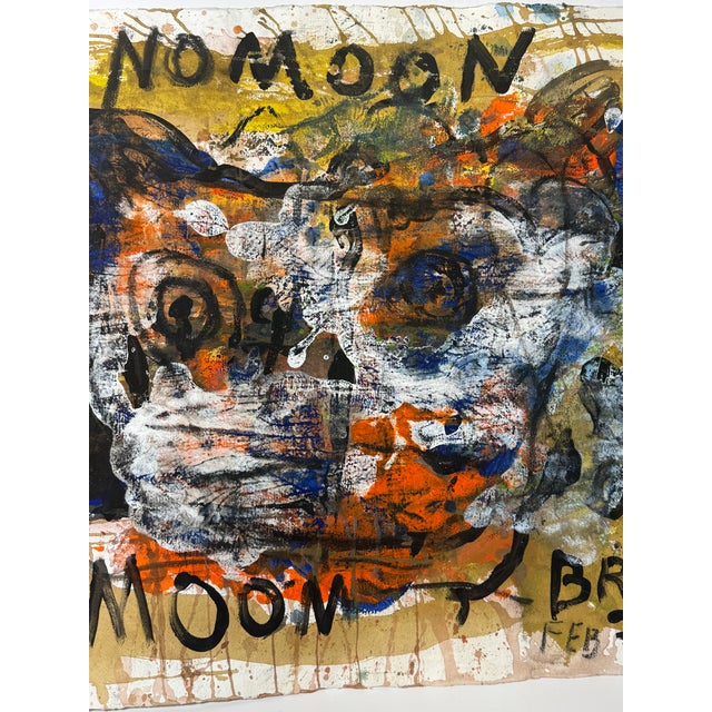 2020s Bruce Burstert "No Moon" Painting For Sale - Image 5 of 6