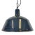 Industrial Dark Blue Enamel Pendant Lamp from Emax, 1960s For Sale