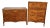 1920s Set P.Nathan Sons, Inc. New York French Kingwood High Dresser & Low Dresser, 2 Pieces For Sale