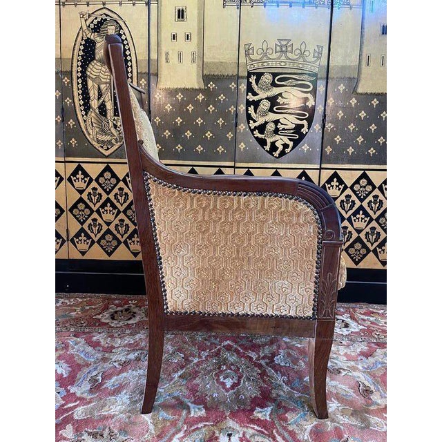 Artist: None Period: 19th century Style: Consulat, Empire Condition: Excellent condition Material: Solid wood Length:...