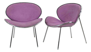 Vintage Italian Chairs, 1980s, Set of 2
