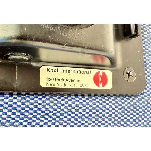 1970's Max Pearson for Knoll Newly Reupholstered Executive Desk Chair For Sale - Image 12 of 12