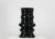 Jaipur Vase in Black Enamelled Ceramic by Sergio Asti, 1980s For Sale - Image 3 of 8