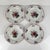 Vintage Agreste Dessert Plates from Sarreguemines, 1980s, Set of 4 For Sale - Image 9 of 9