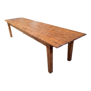Farmhouse Dining Table, 1880 For Sale