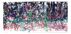 Jean-Paul Riopelle, Triptych for Derriere le Miroir, 1970, Lithograph