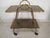 Vintage Brass Bar Trolley, 1950s For Sale - Image 3 of 15
