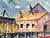 1950s 1953 Watercolor Painting of Boatyard by James Vincent Cupoli For Sale - Image 5 of 7
