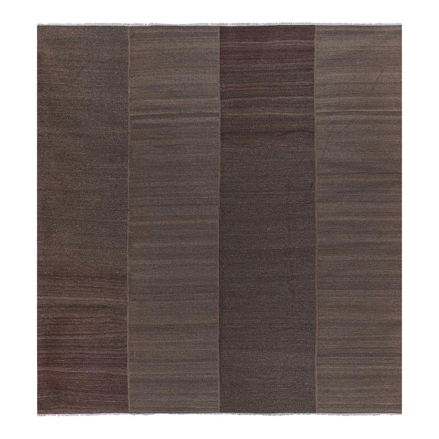 Giant Turkish Kilim Rug 9'6'' X 10'3'' For Sale