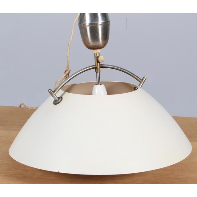 Metal Pendant in White Aluminium from Hans J. Wegner, 1970s For Sale - Image 7 of 8