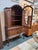 Early 20th Century Queen Anne Mahogany China Cabinet, Antique For Sale - Image 5 of 12