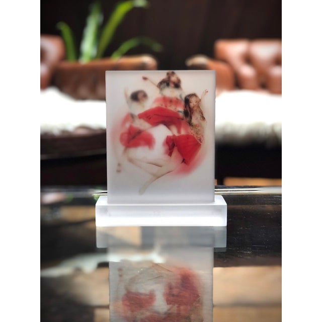 Calming Chaos by Michelle Jader | Digital Print on 5 Acrylic Panels Featuring Dancers in Motion For Sale