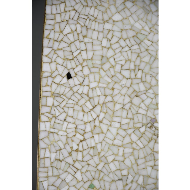 Mid-Century Brass and Glass Mosaïc Coffee Table by Berthold Müller, 1955 For Sale - Image 11 of 18
