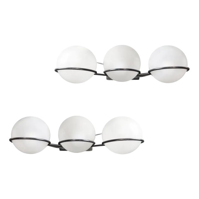 Mid-Century Modern Model 237/3 Sconces by Gino Sarfatti for Arteluce, 1959, Set of 2 For Sale