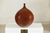 Large Handcrafted Ceramic Vase with Glossy Brown Honeycomb Texture For Sale - Image 16 of 18