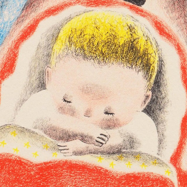 1940s 'Christopher' by Nura Ulreich, 1943, Art Deco Lithograph, Woman Artist, Salon D'Automne, Paris, Art Institute of Chicago For Sale - Image 5 of 7