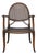 English Classic Armchair in Oak and Rattan from G.B. Ltd, 1930s For Sale