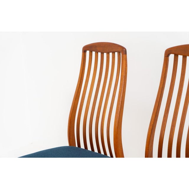 Dining Chairs by Kai Kristiansen for Schou Andersen, Set of 4 For Sale - Image 6 of 14