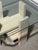 Travertine and Glass Coffee Table by Willy Ballez For Sale - Image 6 of 10