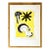 Joan Miró Yellow & Black Abstract Lithograph Book Plate, Mid-20th Century For Sale