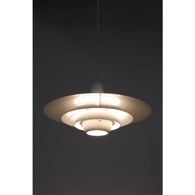 Danish Pendant Lamp from Jeka Metaltryk, 1980s For Sale - Image 12 of 14