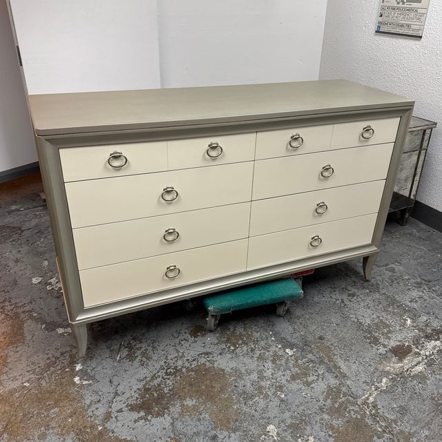 Cream Century Furniture Tribeca Dresser For Sale - Image 8 of 12