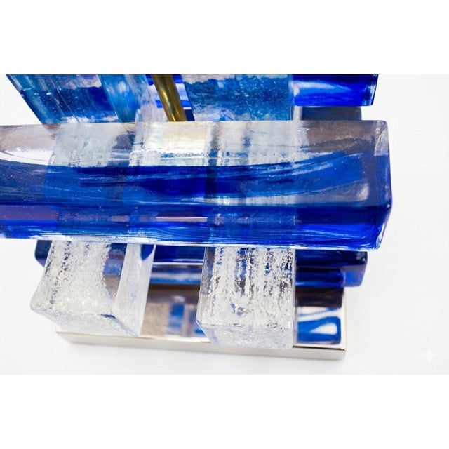 Murano Glass Lamps, 2010s, Set of 2 For Sale - Image 4 of 5