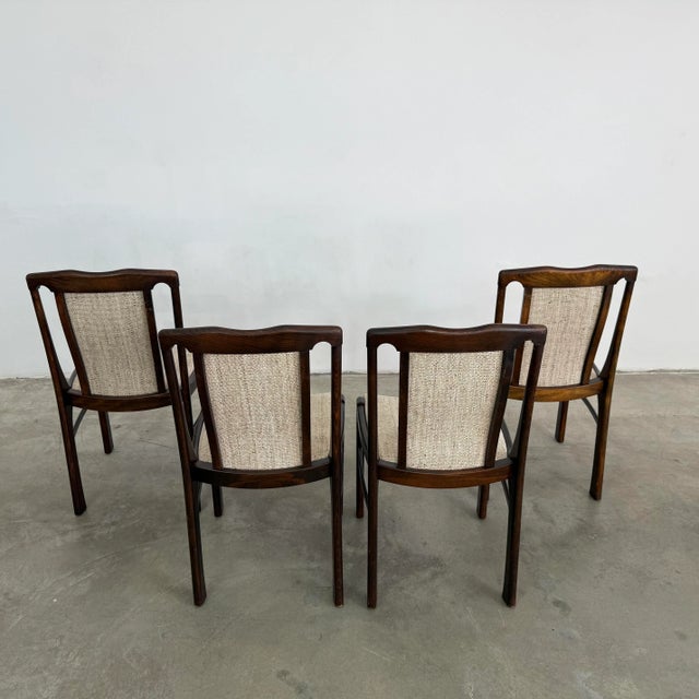 1970s Vintage German Dining Chairs, 1970s – Set of 4 For Sale - Image 5 of 12