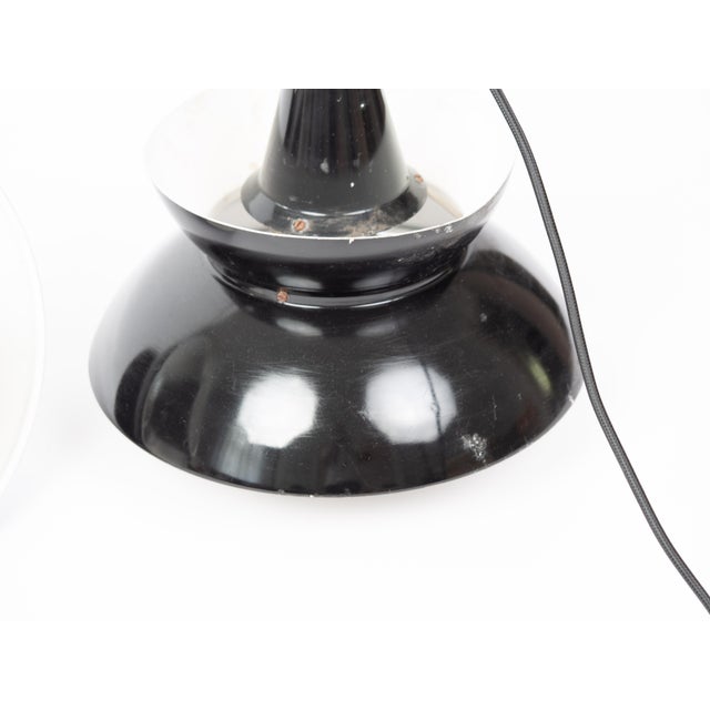 Black Vintage Danish Pendant Lamps by Henning Klok for Louis Poulsen, 1950s, Set of 2 For Sale - Image 8 of 18