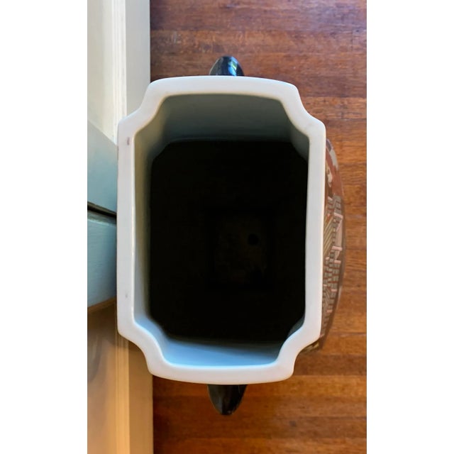 Vintage Tall Chinese Vase For Sale - Image 10 of 12