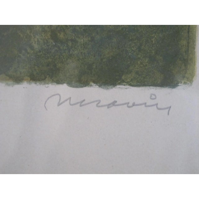 French Maurice Savin Signed Limited Edition Color Lithograph Bathers Playing For Sale - Image 4 of 9