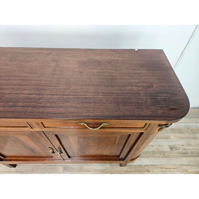 Art Nouveau Sideboard with Brass Decorations, 1920s For Sale - Image 6 of 18