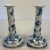 Delft Faience Candle Holders From England For Sale - Image 9 of 11